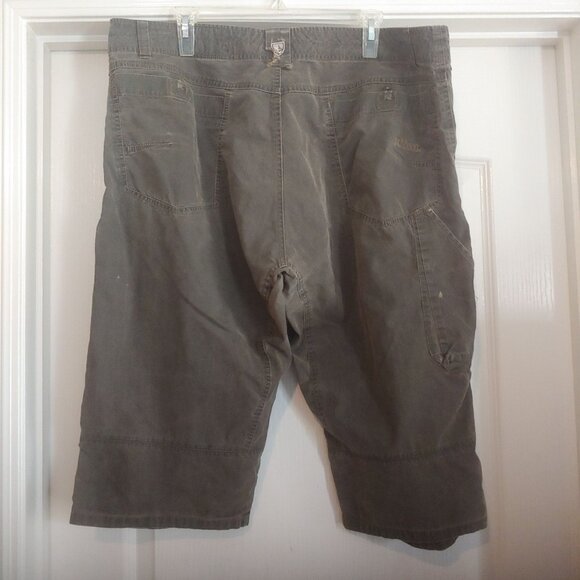 Kühl Active Mountain Men's Shorts Patina Brown 40 Hiking Camping - Picture 2 of 9